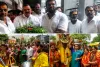 జోగులాంబ అమ్మవారికి వెండి బోనం సమర్పించిన కొల్లే సరిత