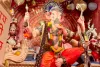 హైదరాబాద్ గణేష్ మండపంలో రామాయణం థీమ్