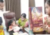 నాలుగేళ్ళ చిన్నారి హర్షిత నోట అనర్గళంగా భక్తి గీతాలు. 