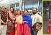 రష్మీ ఠాకూర్‌కు పోచంపల్లి నేత కార్మికులు ఘన స్వాగతం. - 