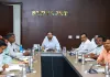 వీడియో కాన్ఫరెన్స్ లో సూర్యాపేట జిల్లా కలెక్టర్ , ఉన్నతాధికారులు 