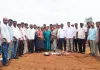 మీట్యా తండా గ్రామపంచాయతీ భవనానికి భూమిపూజ.. నిర్మాణ స్థలంపై వివాదం