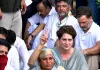 ప్రధాని నివాసం వద్ద కాంగ్రెస్ ధర్నా
