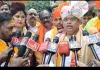 సప్త మాతృకల -సప్త బంగారు బోనం లో భాగంగా  గోల్కొండ కు బంగారు బోనం సమర్పణ 
