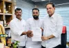 టీటీడీ చైర్మన్‌ను కలిసిన గూడూరు శ్రీనివాస్, చరణ్ కౌశిక్ యాదవ్