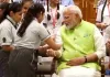 చిన్నారులతో రాఖీ పౌర్ణమి వేడుకలు జరుపుకున్న ప్రధాని మోదీ