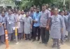 విశాఖ ఎయిర్‌పోర్టులో ఔట్‌సోర్సింగ్ కార్మికుల ఆందోళన