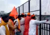 ట్యాంక్‌బండ్ వద్ద భాగ్యనగర్ గణేష్ ఉత్సవ సమితి ఆందోళన
