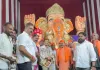 గణేష్ మండపాలను సందర్శించిన సీపీ సజ్జనార్, సౌత్ జోన్ డీసిపీ కిరణ్ ఖారే 