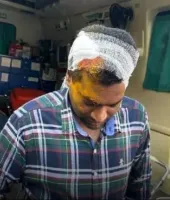 నూతన ఇంటి గృహప్రవేశం..చిందిన రక్తం