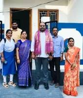 ఇందిర‌మ్మ ఇల్లు గృహ ప్ర‌వేశం. 