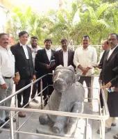 బార్ కాన్సిల్ ఎన్నికల ప్రచారంలో బాలసాని సురేష్ గౌడ్ Ex. APP TSHC Ex. AGP Peddapalli -   మొదటి ప్రాధాన్యత ఓటును అభ్యరిస్తు ప్రచారం -