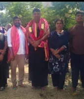 గురుస్వామి మహాపాదయాత్రకు అడుగడుగునా భక్తజన నీరాజనం