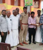 గ్రామ భద్రతకు పెద్దపీట.. రూ.2 లక్షలతో రేగడి దోస్వాడలో సీసీ కెమెరాల ఏర్పాటు