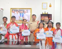  రాష్ట్రస్థాయి కరాటే పోటీలకు ఎంపికైన గాంధీజీ విద్యార్థులు