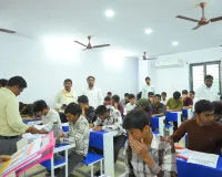 సక్సెస్ ఫుల్ గా వైబ్రేంట్ సీట్ స్కాలర్షిప్ టెస్ట్. 