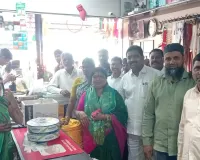 సర్పంచ్ అభ్యర్థి బండ స్వరూప మహేందర్ గౌడ్ ఇంటింటి ప్రచారం 