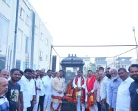 రామాలయం నిర్మాణానికి ఎమ్మెల్యే గూడెం  రూ.75 లక్షలు  విరాళం