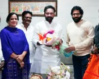 ''అమరావతికి ఆహ్వానం'' చిత్ర బృందానికి కిషన్ రెడ్డి శుభాకాంక్షలు