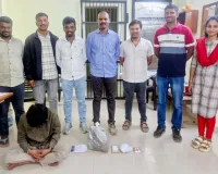 బోడుప్పల్ లో  గంజాయి విక్రయిస్తున్న వ్యక్తుల అరెస్ట్ 