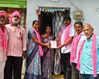 బిఆర్ఎస్ అభ్యర్ది ప్రచారం 