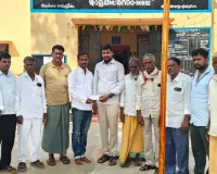 బ్రహ్మోత్సవాలకు సర్పంచ్ విరాళం