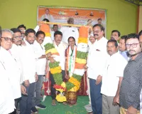 మిర్యాలగూడ మునిసిపల్  ఛైర్ పర్సన్కు సన్మానం