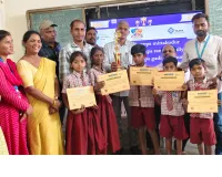 క్విజ్ పోటీలలో మిట్ట కోడూరు విద్యార్థుల ప్రతిభ 