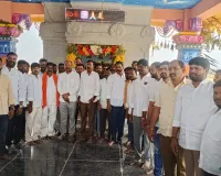 మండలంలో కేఎల్ఆర్ పర్యటన 