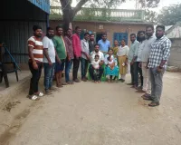 శరత్ కు జబర్దస్త్ రాజమౌళి సన్మానం