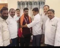 గోల్డ్ మెడల్ విజేతకు ఎంపీ అభినందలు