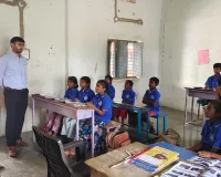 ప్రభుత్వ పాఠశాలల కలెక్టర్ ఆకస్మిక తనిఖీ 