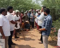 ఉపాధి హామీ పనుల పరిశీలన 