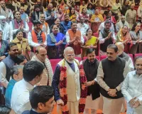 ప్రధాని మోదీకి ఎన్డీఏ ఎంపీల ఘన సన్మానం