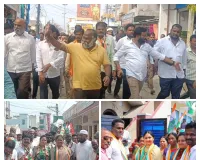 కాంగ్రెస్ అభ్యర్థుల గెలుపు కోసం కదిలిన జగ్గారెడ్డి కుటుంబం