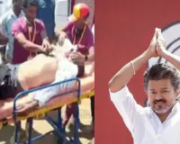 విజయ్ ప్రచార సభలో విషాదం.. గుండెపోటుతో మహారాష్ట్ర వ్యక్తి మృతి