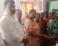 మృతుడి కుటుంబానికి ఆర్థిక సహాయం 