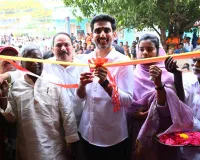 మంగళగిరిలో కమ్యూనిటీ హాల్ ప్రారంభించిన మంత్రి లోకేష్