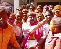 హోలీ సంబరాల్లో రాంచందర్ రావు