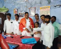 పంచాయతీ పాలకవర్గానికి సన్మానం