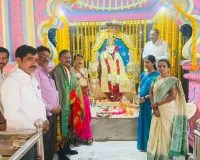 సాయిబాబా ఆలయ వార్షికోత్సవ వేడుకల్లో పాల్గొన్న ఎమ్మెల్యే రామ్మోహన్ రెడ్డి