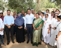 ఖమ్మం జనరల్ ఆసుపత్రిని పరిశీలించిన కలెక్టర్ 