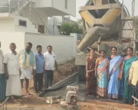 సీసీ రోడ్డు పనులు ప్రారంభం