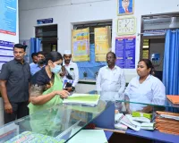 పీహెచ్ సీ ఆకస్మిక తనిఖీ 