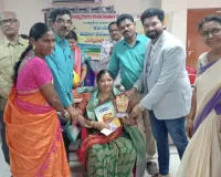 కవయిత్రి వెంకట లక్ష్మికి సన్మానం