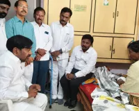 మీసాల లక్ష్మీ ని పరామర్శించిన మాజీమంత్రి జగదీష్ రెడ్డి