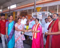 కొండగట్టు ఆలయ ఇన్‌చార్జి ఈవోగా రమాదేవి బాధ్యతల స్వీకారం