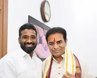 కేటీఆర్ ను కలిసిన టిఆర్ఎస్ నేత