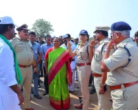 సీఎం సభ ఏర్పాట్లు పరిశీలన