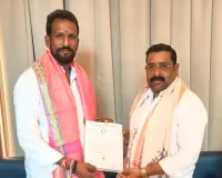 ఉప సర్పంచ్ ల సంఘం  జిల్లా అధ్యక్షునిగా అంజి యాదవ్ 